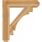 Ekena Millwork Merced Craftsman Rough Sawn Bracket, Western Red Cedar, 6"W x 32"D x 36"H BKT06X32X36MRC04RWR - alternate 4